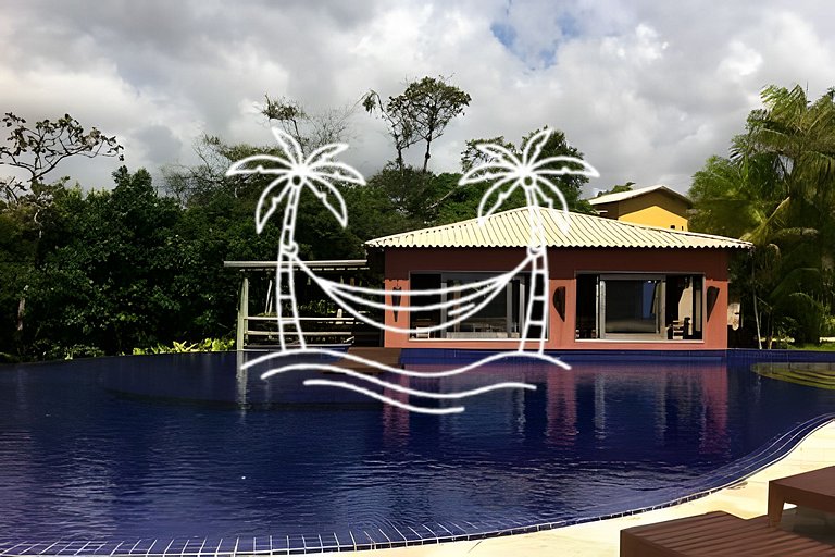 Oásis: Quarto Sala c/Jacuzzi Aquecida p/5 Pessoas