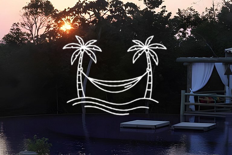 Oásis: Quarto Sala c/Jacuzzi Aquecida p/5 Pessoas