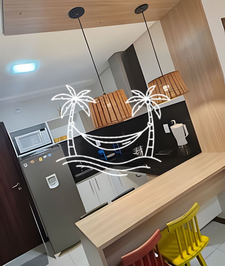 Oásis: Estúdio c/Jacuzzi Aquecida p/4 Pessoas