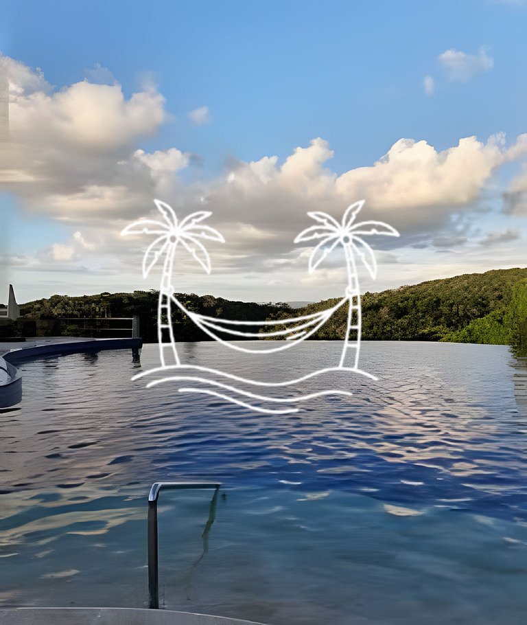 Oásis: Estúdio c/ Ofurô Aquecido p/3 Pessoas