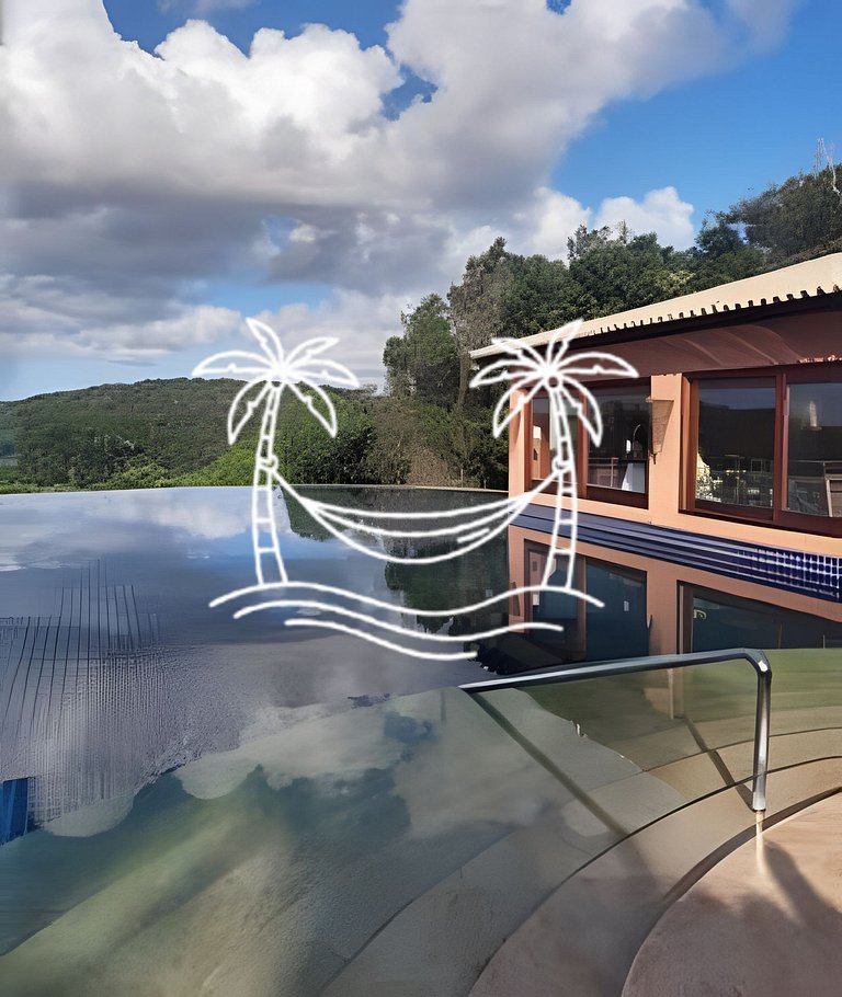 Oásis: Estúdio c/ Ofurô Aquecido p/3 Pessoas