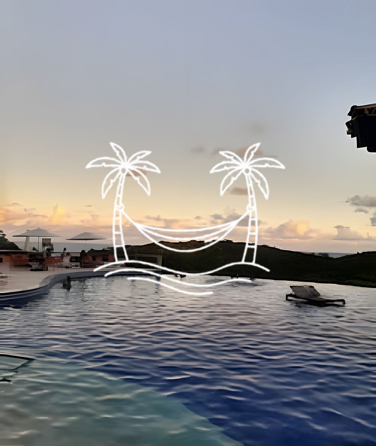 Oásis: Estúdio c/ Ofurô Aquecido p/3 Pessoas