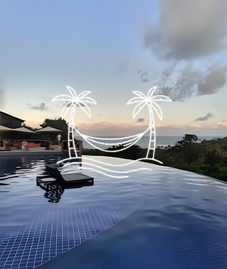 Oásis: Estúdio c/ Ofurô Aquecido p/3 Pessoas