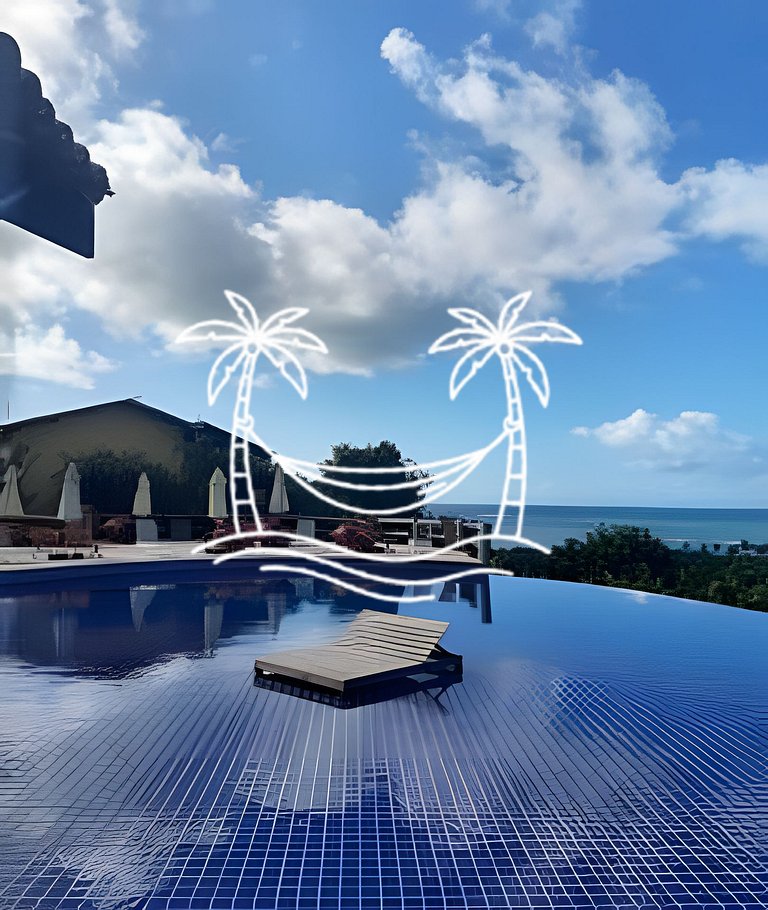 Oásis: Estúdio c/ Ofurô Aquecido p/3 Pessoas