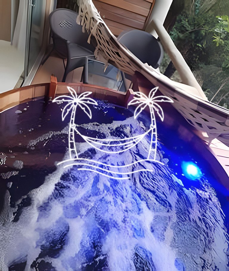 Oásis: Estúdio c/ Ofurô Aquecido p/3 Pessoas