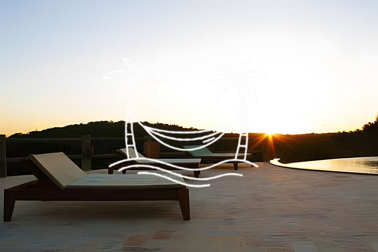 Oásis: Estúdio c/ Ofurô Aquecido p/3 Pessoas