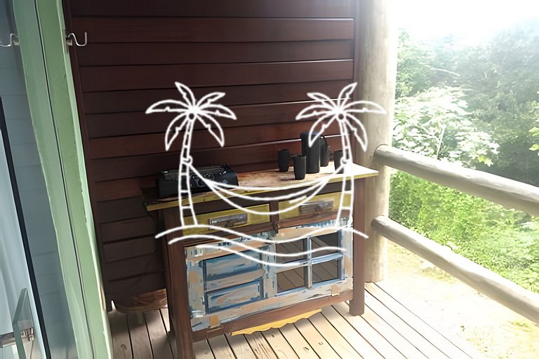 Oásis: Estúdio c/Jacuzzi Aquecida p/4 Pessoas