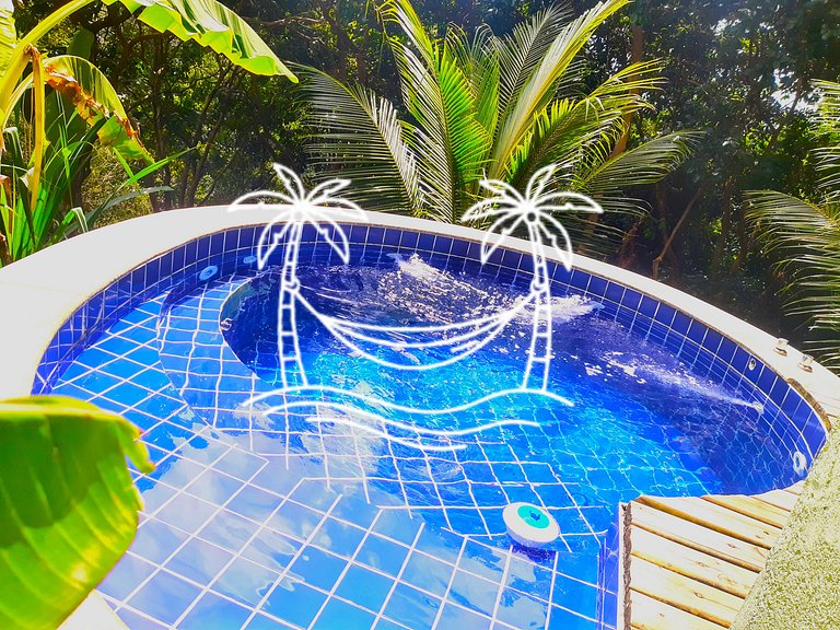 Oásis: Quarto Sala c/Jacuzzi Aquecida p/5 Pessoas