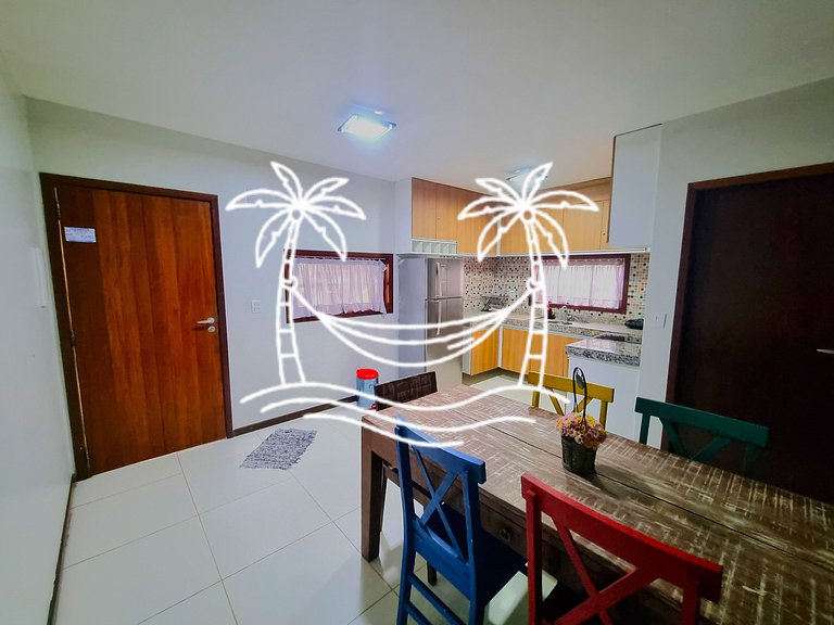 Oásis: Quarto Sala c/Jacuzzi Aquecida p/5 Pessoas