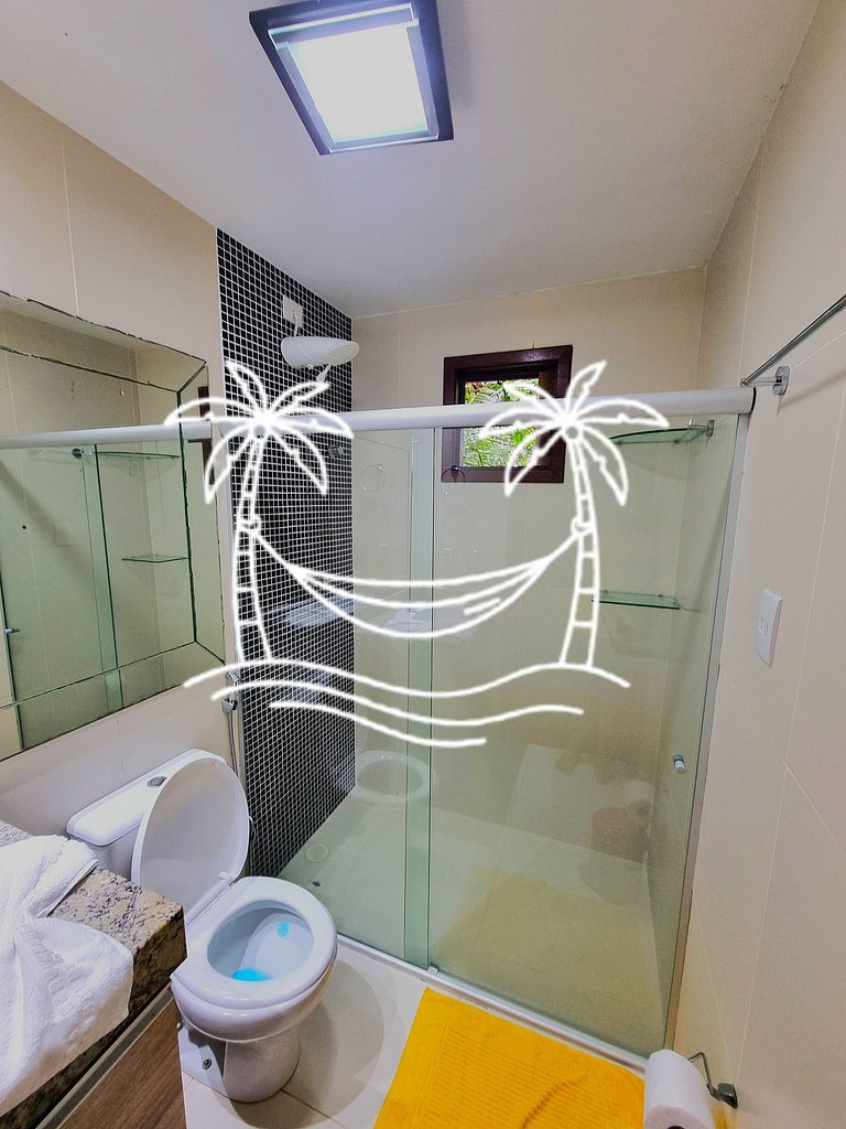 Oásis: Quarto Sala c/Jacuzzi Aquecida p/5 Pessoas